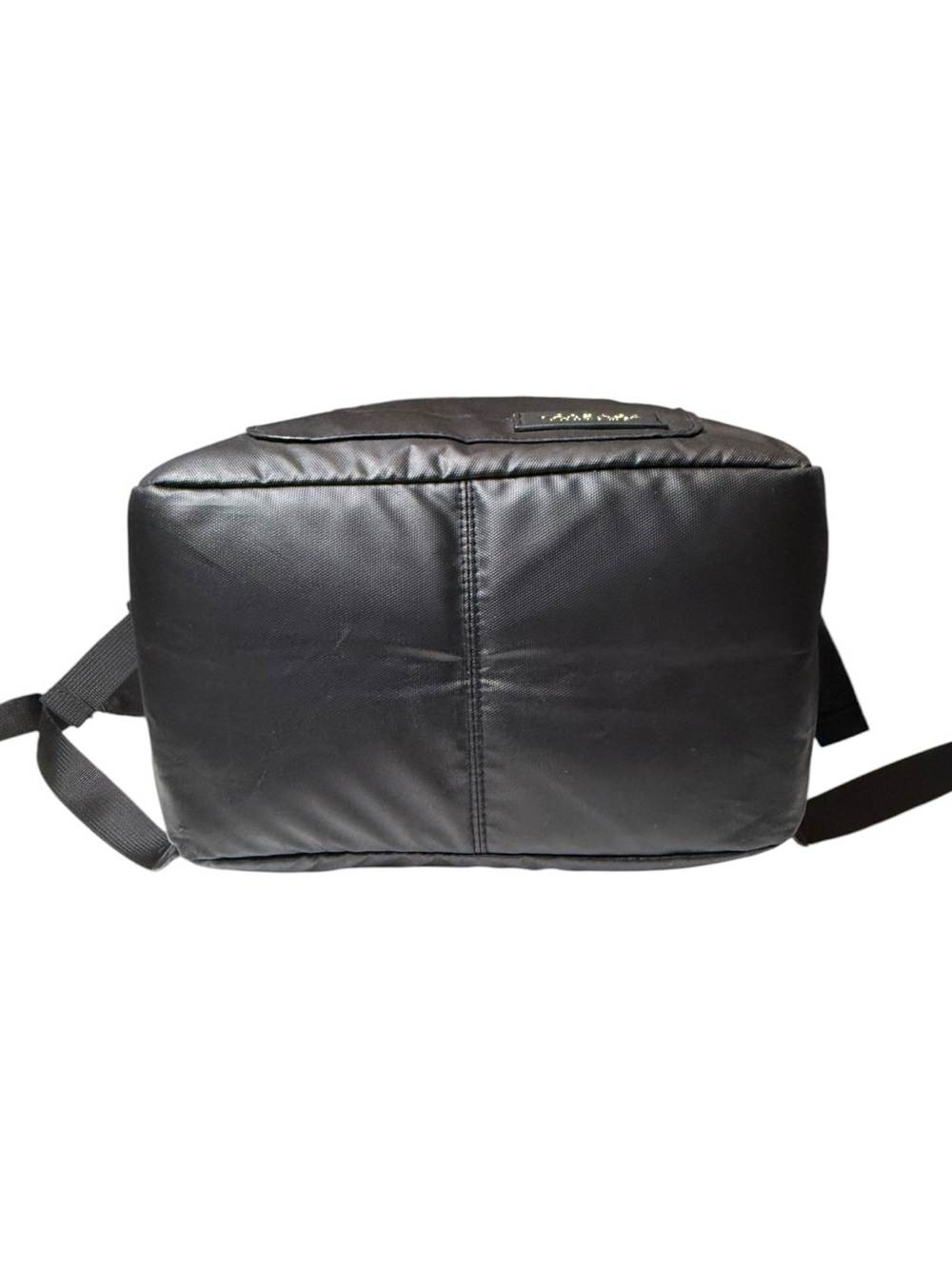 Versace Parfums Black Nylon Backpack with Gold Trim - Picture 7 of 10